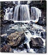 Tangle Falls Waterfall In Forest Canvas Print
