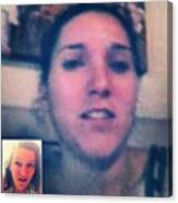 #tango With The Sis!!! #missher Canvas Print
