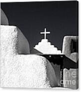 Taos Pueblo Chapel Canvas Print