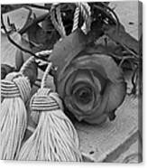 Tassels And Roses Beauty Canvas Print