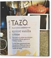 Tea Time. 🍵 #tazo Canvas Print