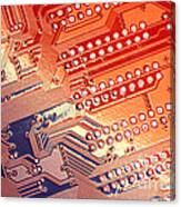 Tech Abstract Canvas Print