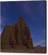 Temple Of The Moon, Cathedral Valley, Ut Canvas Print