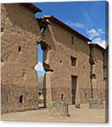 Temple Of Wiracocha Canvas Print