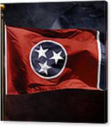 Tennessee State Flag Canvas Print