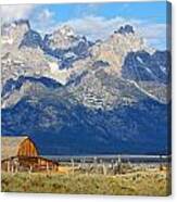 Teton Barn Canvas Print