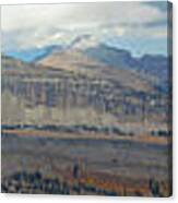 Teton Canyon Shelf Canvas Print