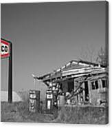 Texaco Country Store With Sign Canvas Print