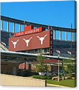 Texas Memorial Stadium - U T Austin Longhorns Canvas Print