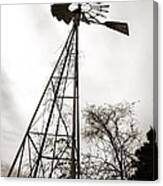 Texas Windmill Canvas Print