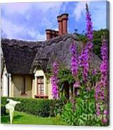 Thatched Cottage Canvas Print