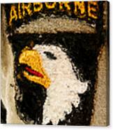 The 101st Airborne Emblem Painting Canvas Print