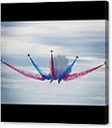 The 7 Red Arrows Canvas Print