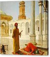 Muslim Prayer Painting By Albert Joseph Franke