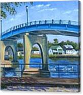 The Blue Bridge Canvas Print