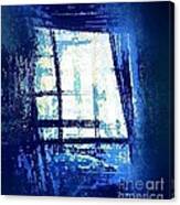 The Blue Window Canvas Print