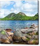 The Bubbles Over Jordan Pond In Acadia Canvas Print
