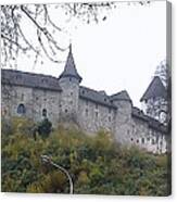 The Castle In Autumn Canvas Print