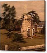 The Chatham Windmill Cape Cod Ma Canvas Print