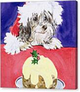 The Christmas Pudding Canvas Print