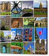 The City Of Love Canvas Print