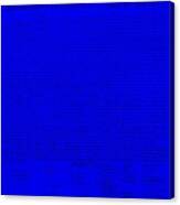 The Declaration Of Independence In Blue Canvas Print