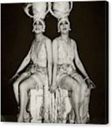The Dolly Sisters Canvas Print