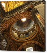 The Dome St Peter's Vatican City Canvas Print
