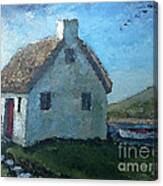 The Donahue Cottage Canvas Print