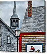 The Dory Shop In Shelburne Nova Scotia Canvas Print