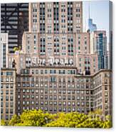 The Drake Hotel In Downtown Chicago Canvas Print