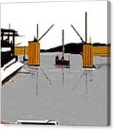 The Drawbridge   Number 20 Canvas Print