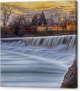 The Falls Of White River Canvas Print