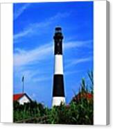 The Fire Island Light Is A Visible Canvas Print