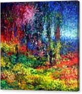 The Forest With Figure Canvas Print