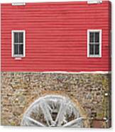 The Frozen Wheel Canvas Print