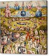 The Garden Of Earthly Delights - Central Panel Canvas Print