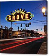 The Grove In Twilight Canvas Print