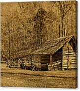The Homeplace - Field Crib Canvas Print