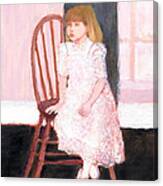 The Lace Dress Canvas Print