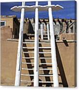 The Ladder Acoma Pueblo Canvas Print