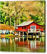 The Lake House Canvas Print