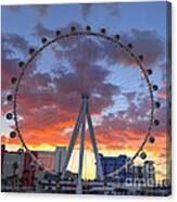 High Roller At The Linq Canvas Print