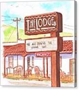 The Lodge Motel, Route 66, Williams, Arizona Canvas Print