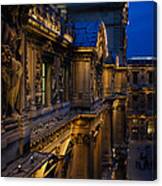 The Louvre - A Royal Palace - A Museum - An Architectural Marvel Canvas Print