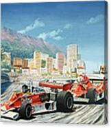 The Monaco Grand Prix Canvas Print