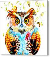 The Most Beautiful Owl Canvas Print