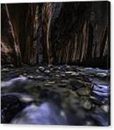 The Narrows At Zion National Park - 2 Canvas Print