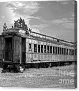 The Old Forgotten Train Canvas Print