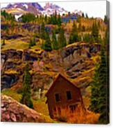 The Old Miners House Canvas Print